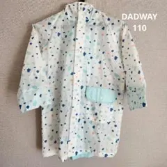 ダッドウェイ　DADWAY 　レインコート　シーグラス　110のサムネイル
