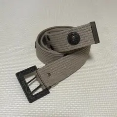 ベージュキャンバスベルト アンティークゴールド金具 Y2K