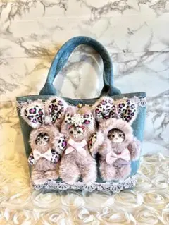 コヤンイサムチョン、仲良し子猫ちゃんトートバッグ