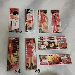 ハイキュー!! 黒尾鉄朗 ロングステッカー その他まとめ売り