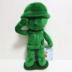 新品・未使用・非売品 トイ・ストーリー グリーンアーミーメン ぬいぐるみ