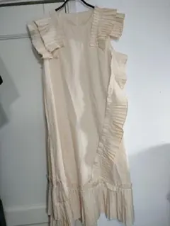 希少✦Narcissusナルシス　プリーツノースリーブロングワンピースのサムネイル