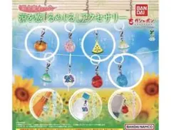 新品彩り変わった涼を感じるめじるしアクセサリー　すいかとまと ヨーヨー3個セット