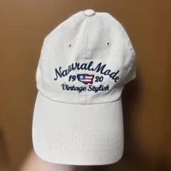 Natural Made ベースボールキャップ ベージュ
