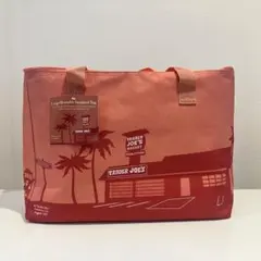 Trader Joe's 保冷バッグ　大　ピンク