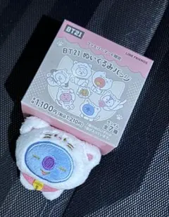 ファミリーマート限定　BT21 ぬいぐるみバッジ KOYA