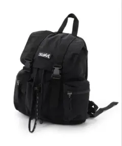 X-girl STAGES 3ポケットミニバックパック　ブラック