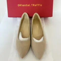 ORiental TRaffic ポインテッドトゥ パンプス ベージュ 36