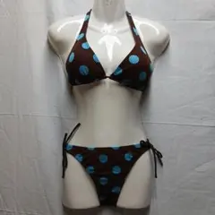 レディース 水着 ビキニ セパレート ドット柄のサムネイル