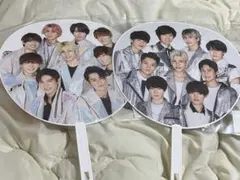 Snow Man カウコン　うちわ