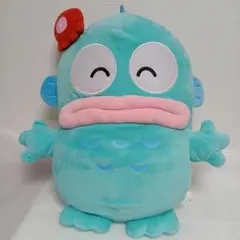 ぬいぐるみbigシミ箇所あり。ハンギョドンさゆりとにっこり