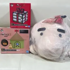 【B・ラストワン賞＋etc】 一番くじ MOTHER2 プレゼント箱 ぬいぐるみ B・ラストワン賞＋etc】 一番くじ MOTHER2 プレゼント箱 ぬいぐるみ