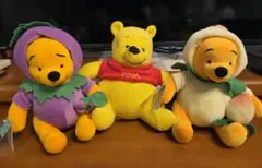 くまのプーさん ぬいぐるみ 3体セット