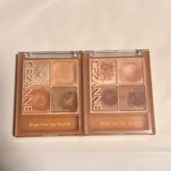 CEZANNE ベージュトーンアイシャドウ 01 02