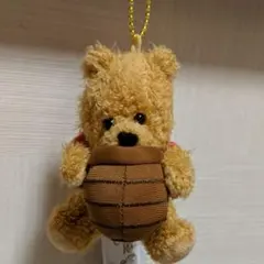 プーさんぬいぐるみストラップ（タグ付き）