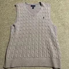 Polo Ralph Lauren ケーブルニットベストキッズXL(18-20)