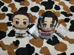 鬼滅の刃　ちびぐるみ　狛治&恋雪