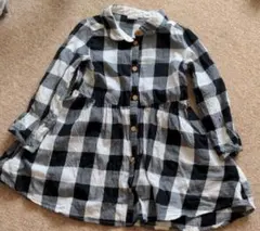 H&M　エイチアンドエム　ワンピース　チェック　ギンガム