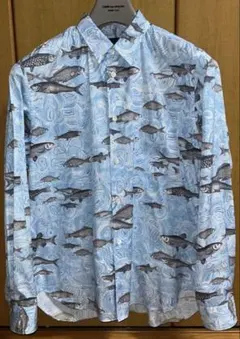 コムデギャルソン　オム　plus 魚　シャツ
