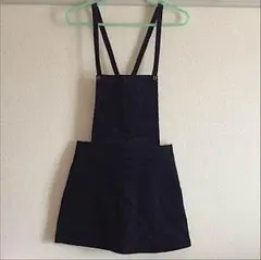 ベロア　サロペットスカート　秋冬　ZARA