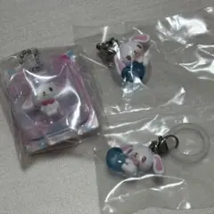 サンリオ　ガチャガチャ　しろうさ　シュガバニ　めじるし
