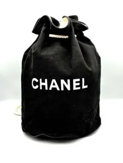CHANEL 巾着型 ノベルティ　プールバッグ　大のサムネイル