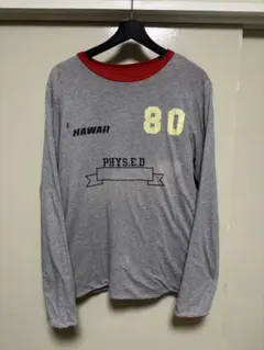 Championのダブルフェイス　長袖カットソー　ロングTシャツ ロンT 復刻