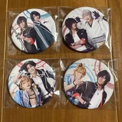 ミュージカル刀剣乱舞　静かの海のパライソ　缶バッジ4個セット
