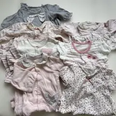 ロンパース　60〜80 春夏7枚セット　まとめ売り
