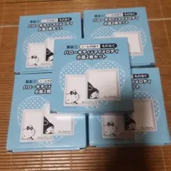 ローソン　ハローキティ&マイメロディ小皿２枚セット×５箱とリラックマのお皿