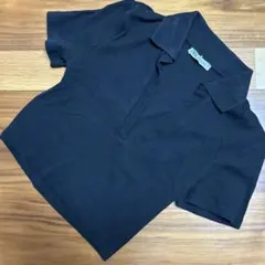 ZARA ブラック ポロシャツ Mサイズ