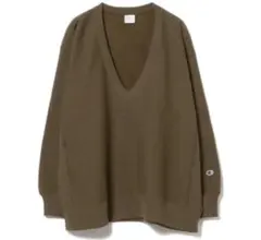 【別注】Champion Raybeams Vネックスウェット リバースウィーブ