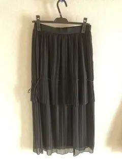 ランバンオンブルー　プリーツ　スカート