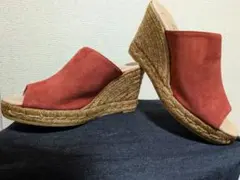 gaimo ガイモ＊ウェッジソールサンダル＊スエード＊38＊24cmのサムネイル