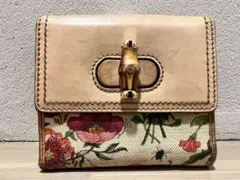 GUCCI グッチ フローラ 二つ折り財布