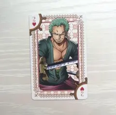 ONE PIECE ワンピース　麦わらの一味　ゾロ　　トランプ　カード