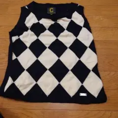 CLATHAS ダイヤモンド柄 ニット 38
