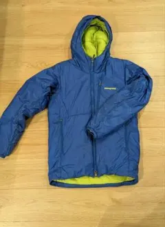 patagonia DASパーカー XS 青/緑