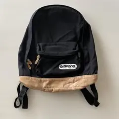 OUTDOOR バックパック ブラック/ブラウンのサムネイル
