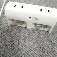 充電器 分配器　二口コンセント