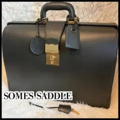希少 ソメスサドル ダレスバッグ ビジネスバッグ グリーン ブリーフケースのサムネイル