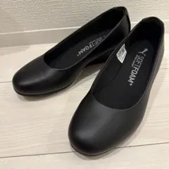 PUMA ヨンギ ウェッジ 23.5cm ブラック パンプス