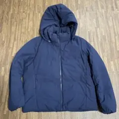 UNIQLO ハイブリッドダウンパーカ　ネイビーS