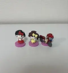 ハローキティ ミニフィギュア 3点セット