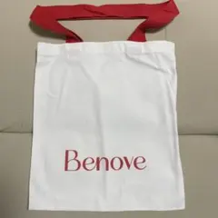 Benove ロゴ入り エコバッグ ホワイト