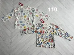 新品　110cm スヌーピー　長袖　ロンT 2着セット