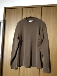 ナノユニバース タフニット ジャケT ロングスリーブ 長袖 ブラウン Mサイズ