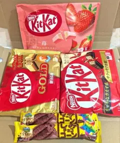 キットカット　キットカット苺　キットカット塩キャラメル　しみチョコ　詰め合わせ