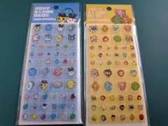 正規品たまごっち ドロップブロックシール タイルシール 2枚セット