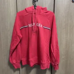 TOMMY HILFIGER M トミー パーカー ロゴパーカー　レッド　赤のサムネイル